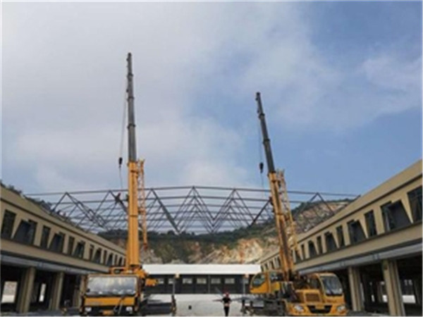 定西仓储物流网架生产厂家案例